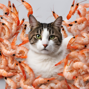 can cats eat shrimp? lets see